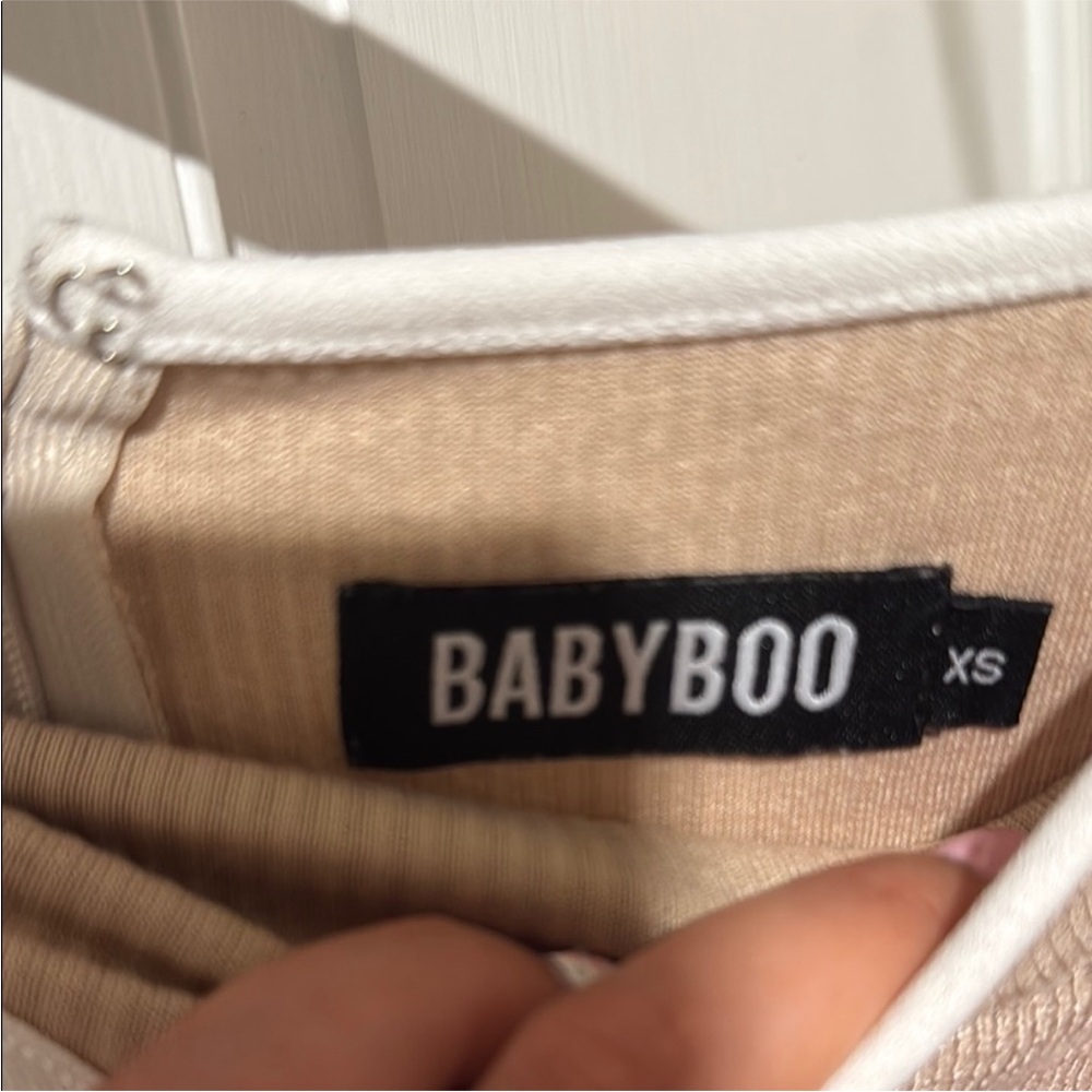 BabyBoo Lelita Beige Knit Maxi Skirt Set - Picture 9 of 10